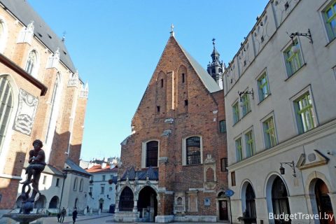 Город Краков - Костёл Святой Барбары