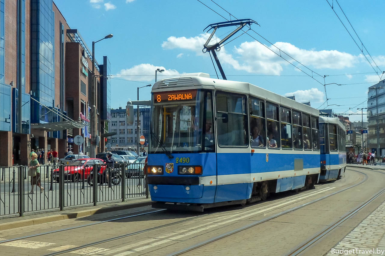 Трамваи во Вроцлаве