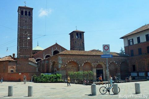 Церковь Сант-Амброджо - Базилика Святого Амброзия