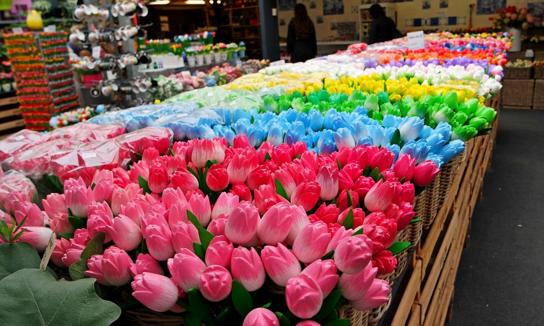 Цветочный рынок в Амстердаме — Bloemenmarkt