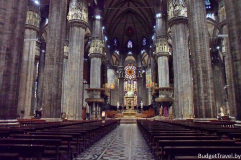 Центральный неф Миланского собора