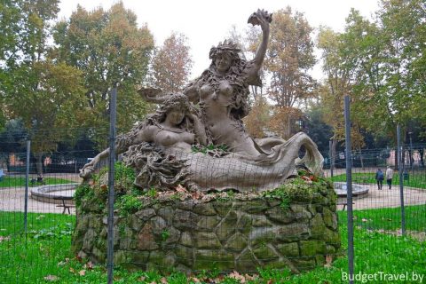 Сады Монтаньола - скульптура Диего Сарти