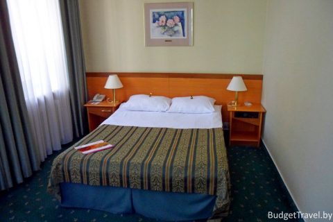 Спальня в номере отеля Best Western Hotel Cristal