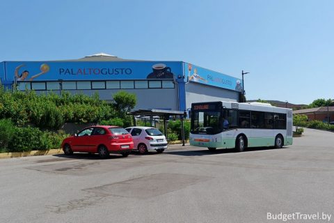 Автобус 11 к Нурагу в Ольбии