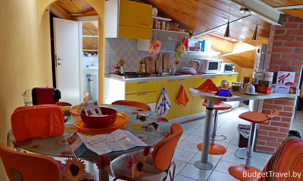 Апельсиновая Квартира в Кальяри на Мансарде