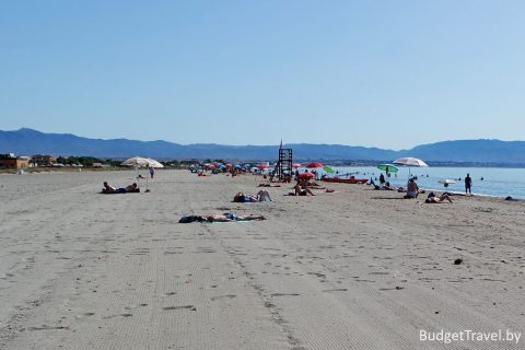 Пляж Поэтто после уборки