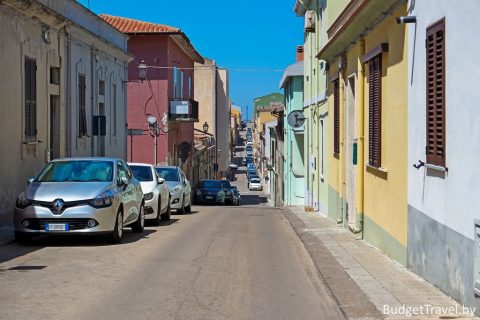 Узкие улицы Порто-Торрес