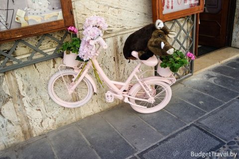 Детский розовый велосипед - Альгеро