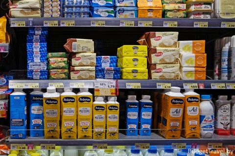 Путеводитель по Сардинии - Цены на молоко