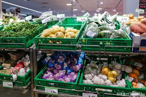 Путеводитель по Сардинии - Цены на овощи
