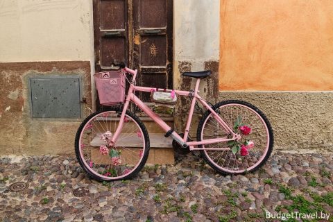 Розовый велосипед - Альгеро