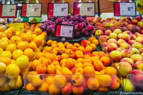 Цены на фрукты в Таллине