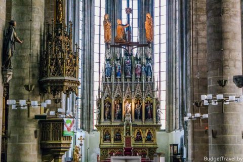 Кафедральный собор Святого Варфоломея - Алтарь - Пльзень
