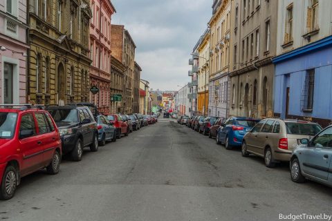 Жилые улицы города Пльзень