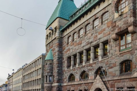 Здания в Старом городе в Хельсинки