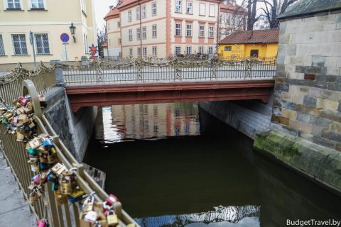 Канал Чертовка - Прага