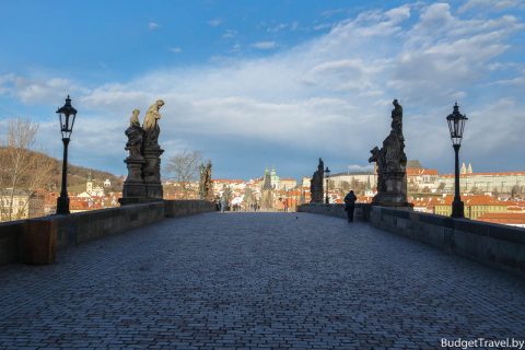Карлов мост в Марте - Прага