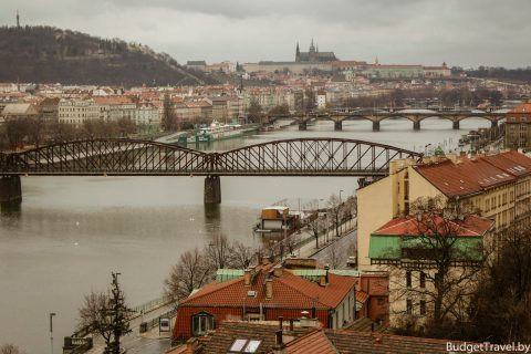 Обзорная площадка в Праге - Вышеград