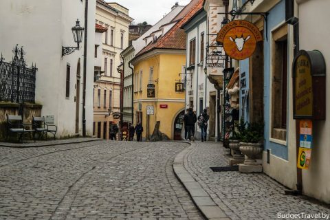 Улицы старого города Чески-Крумлов