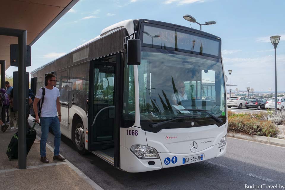 Автобус от ЖД до Аэропорта Марселя