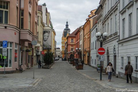 Ческе-Будеёвице - Исторические улица