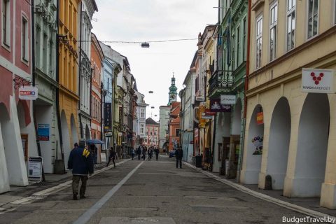 Ческе-Будеёвице - Туристическая улица