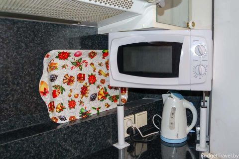 Микроволновка и чайник - Квартира на сутки в Чехии