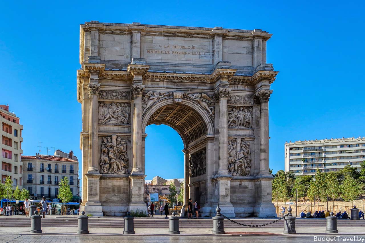 Триумфальный арка - Достопримечательности Марселя