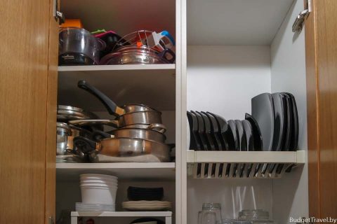Посуда на кухне - Квартира в Мадриже