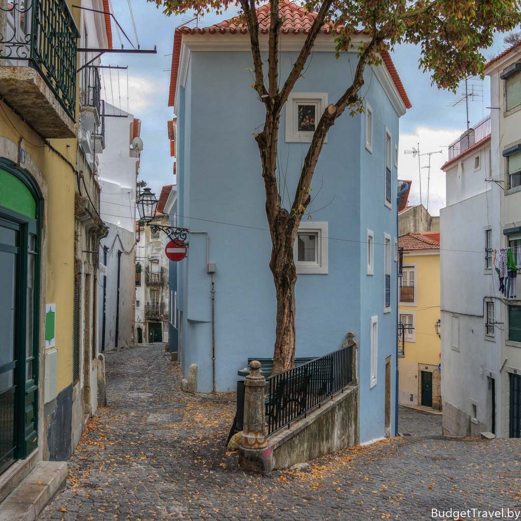 Старые улицы в Лиссабоне