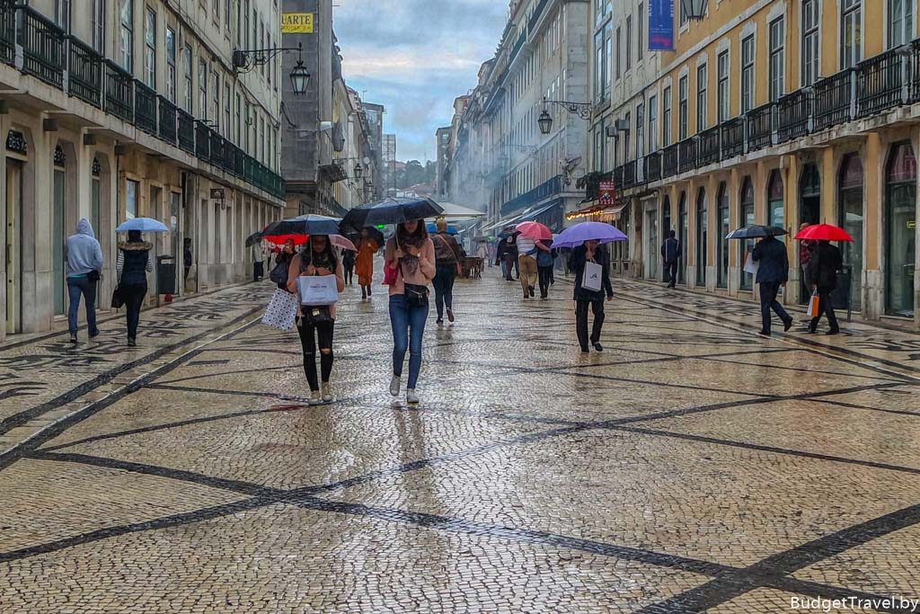 Улица Rua da Prata, Лиссабон