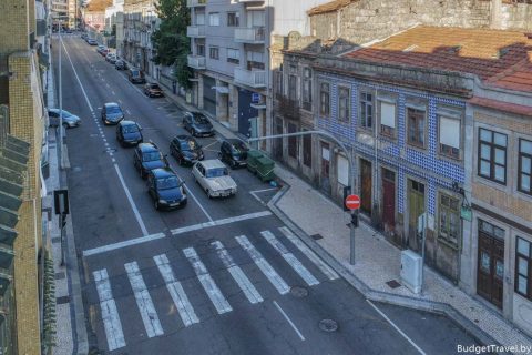 Улица в районе Lapa, Порту