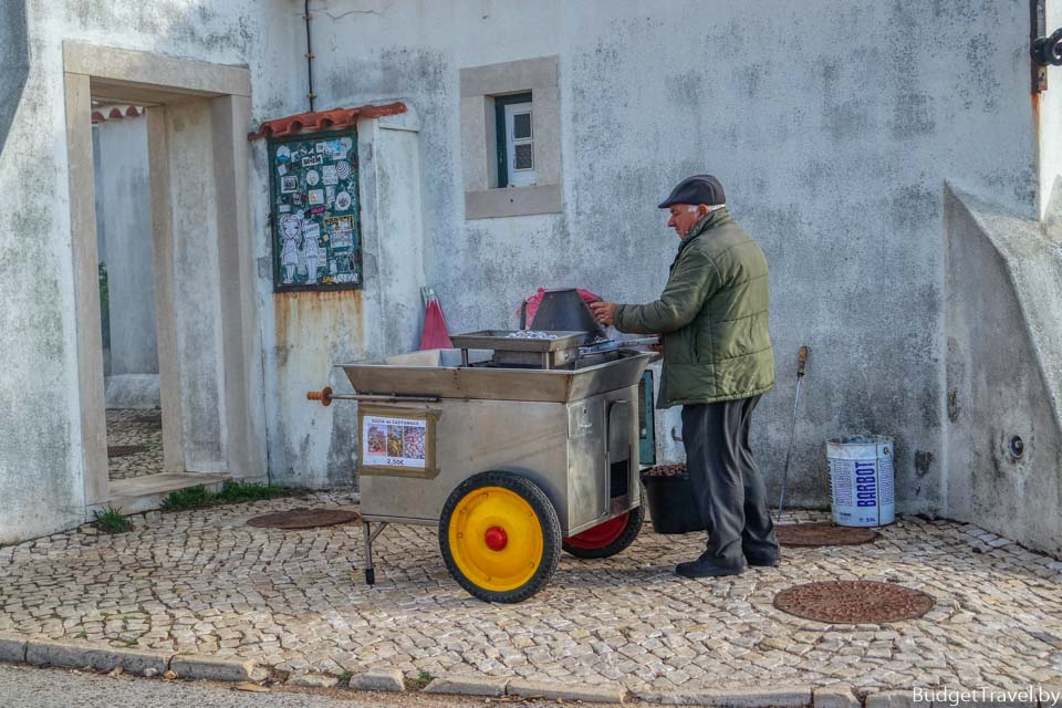 Жареные каштаны, Португалия