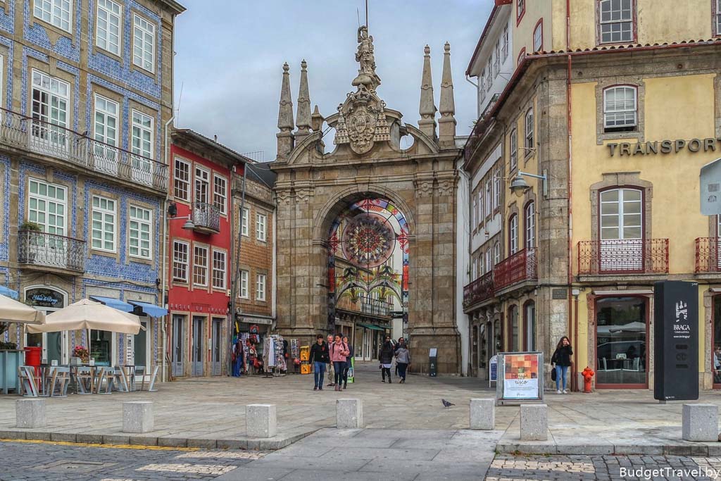 Город Брага и обзорные площадки. Северная Португалия
