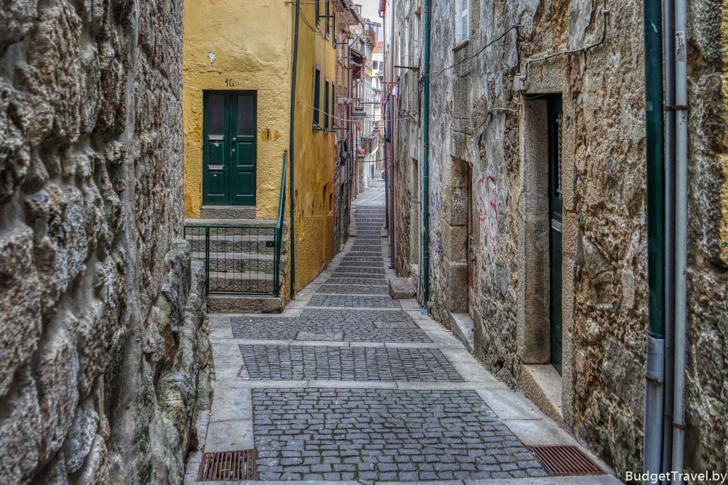 Старые улочки в Браге, Португалия