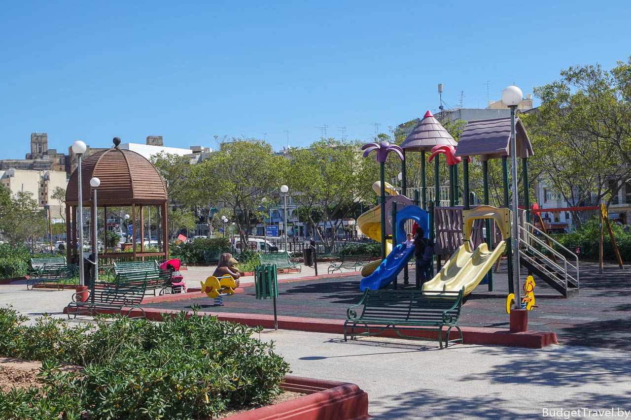 Детская площадка в Мсида