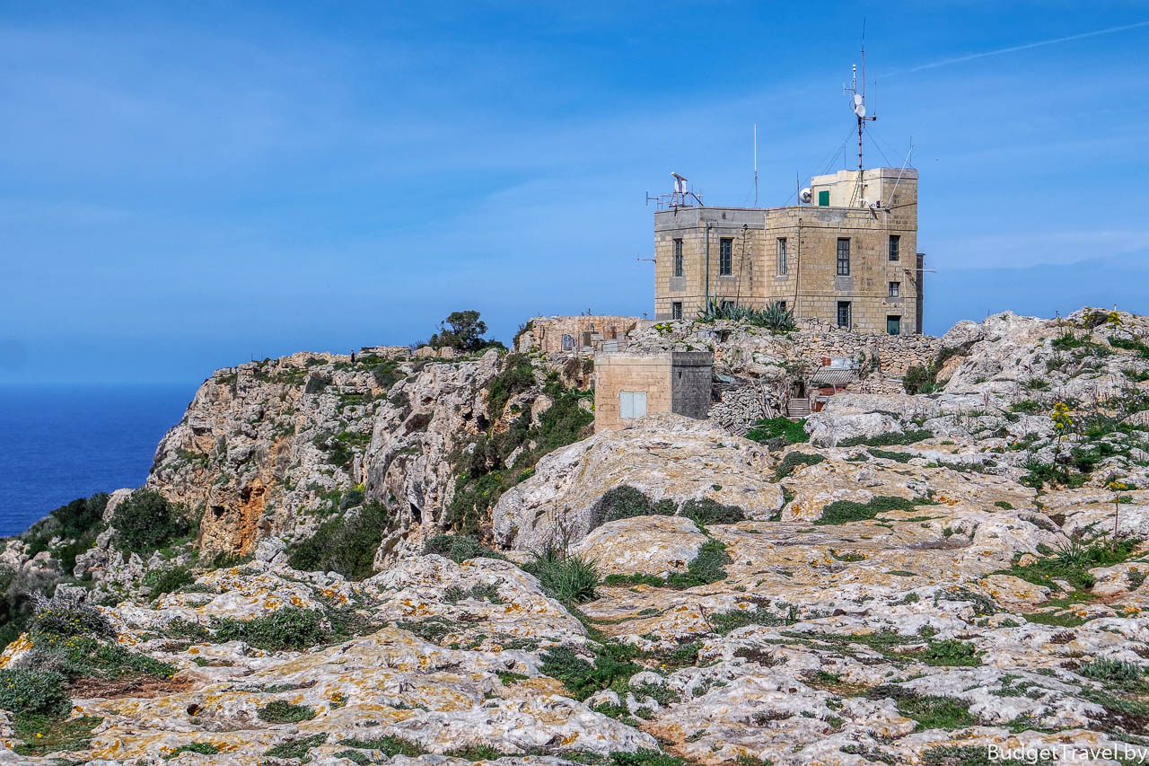 Радиолокационная станция на Мальте возле Дингли