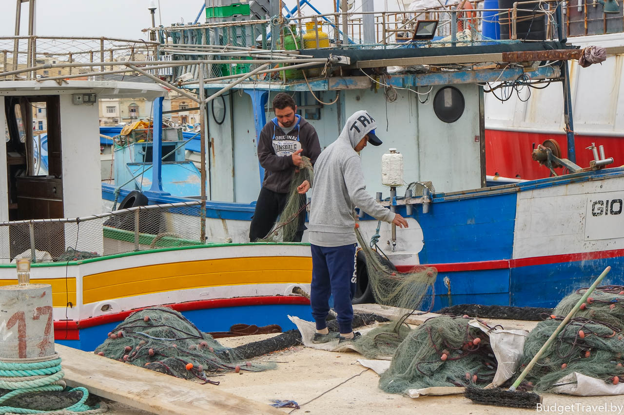 Рыбаки на Мальте