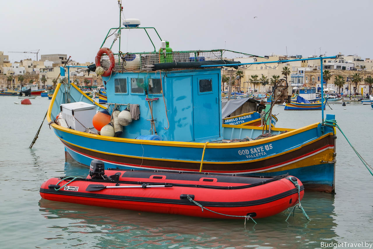 Рыбацкая лодка на Мальте, Марсашлокк