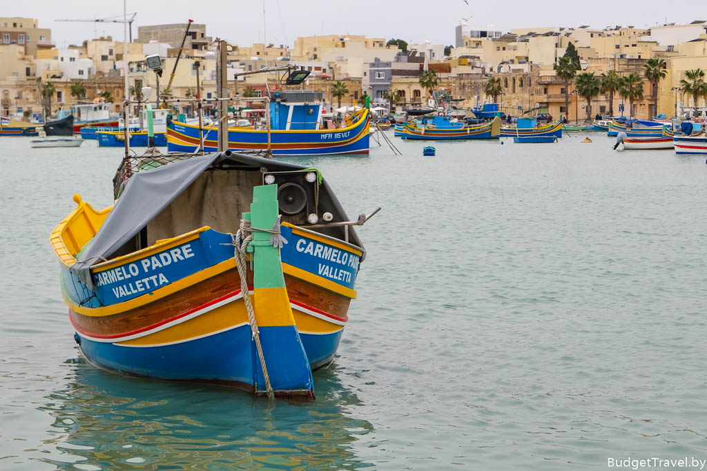 Рыбацкий городок Марсашлокк — Мальта