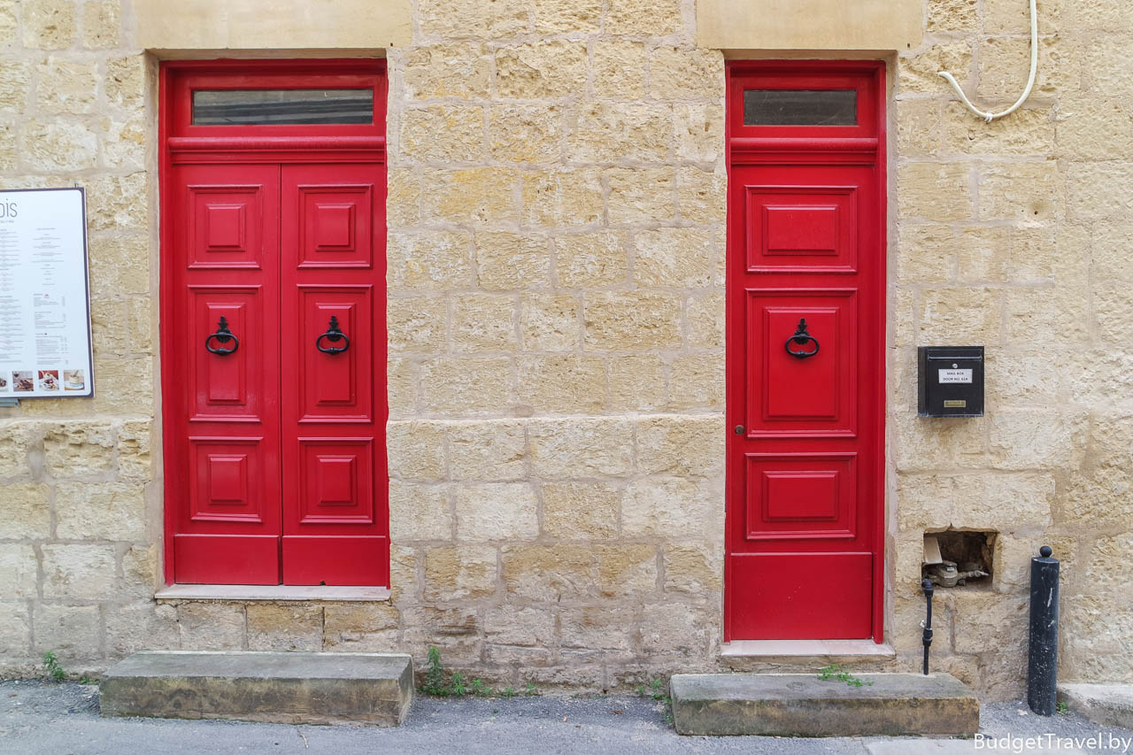 Цветные двери, Рабат, Мальта