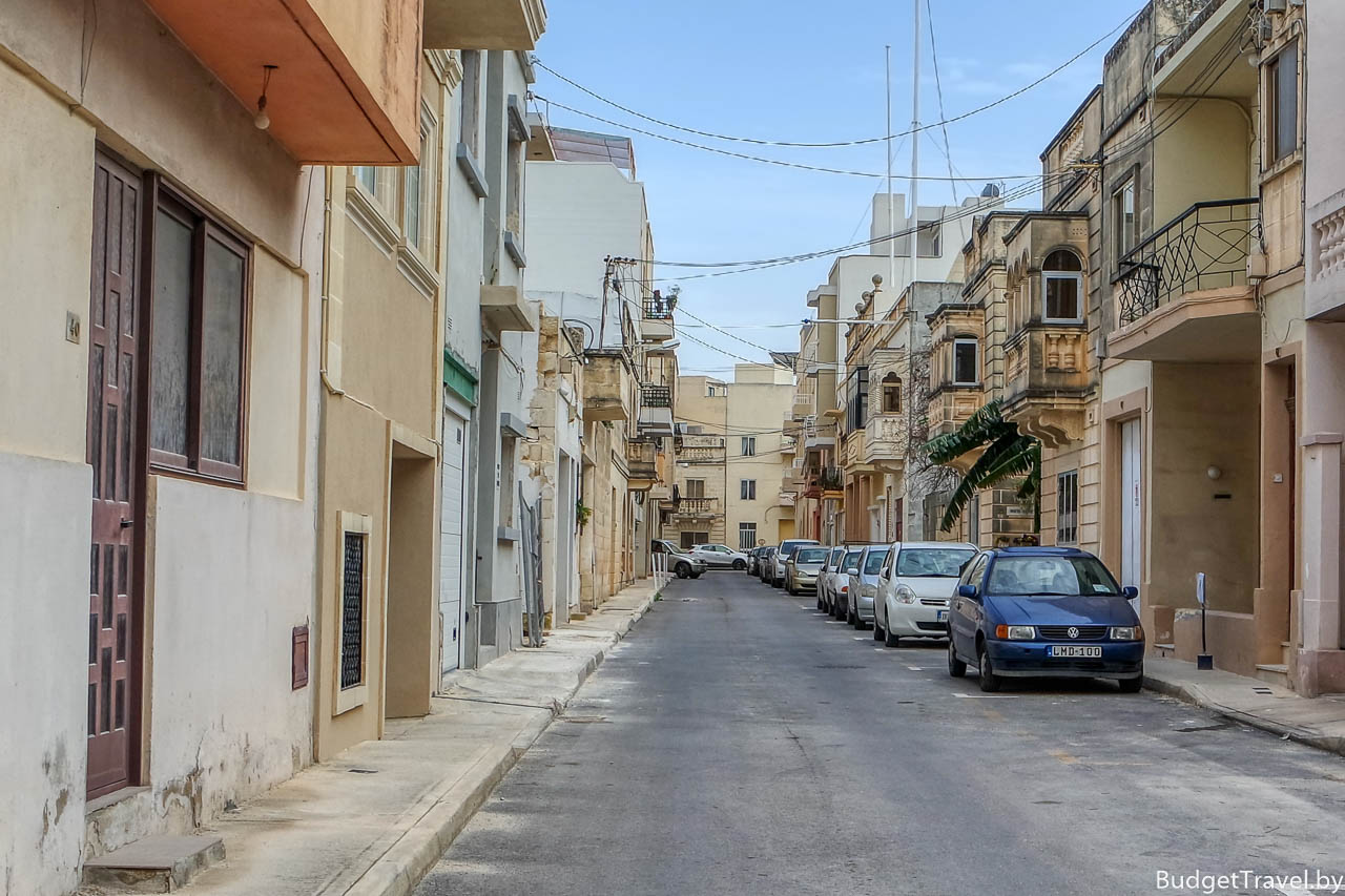 Жилая улица в Моста, Мальта