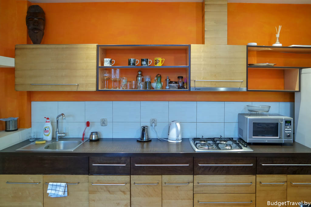 Кухня - Квартира в Лодзь