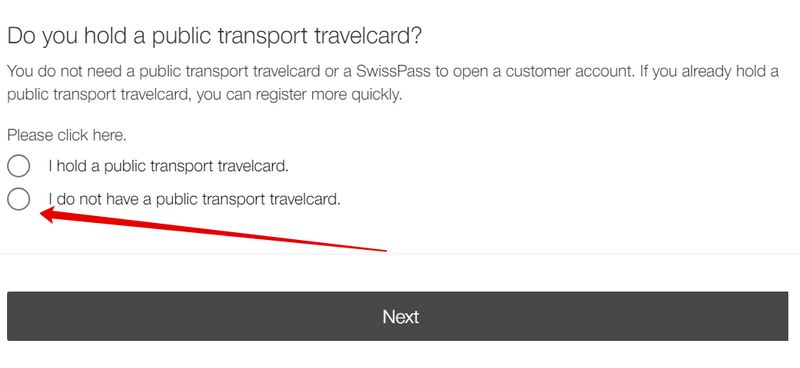Public Transport TravelCard