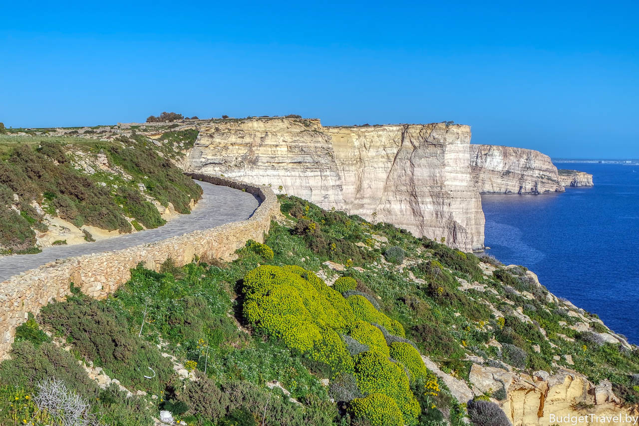 Sanap Cliffs, Гозо, Мальта