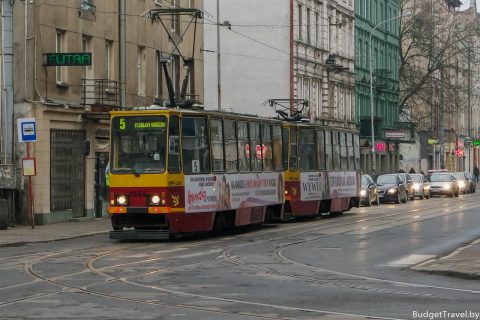 Трамвай в Лодзь