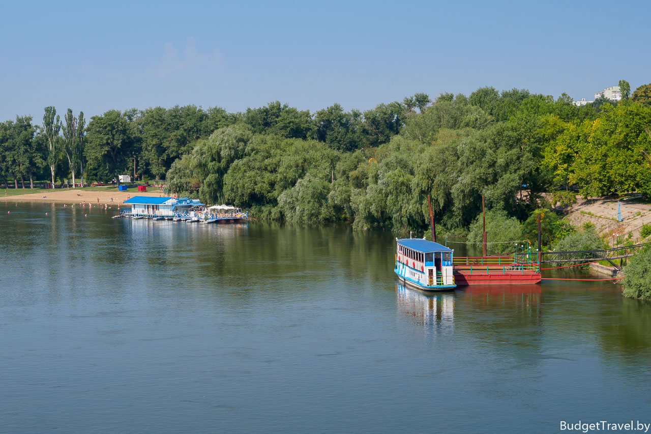 Река Днестр в Тирасполе