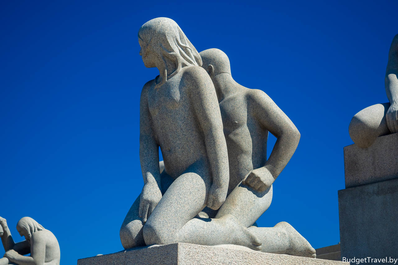 Скульптура в Парке скульптур Вигеланда