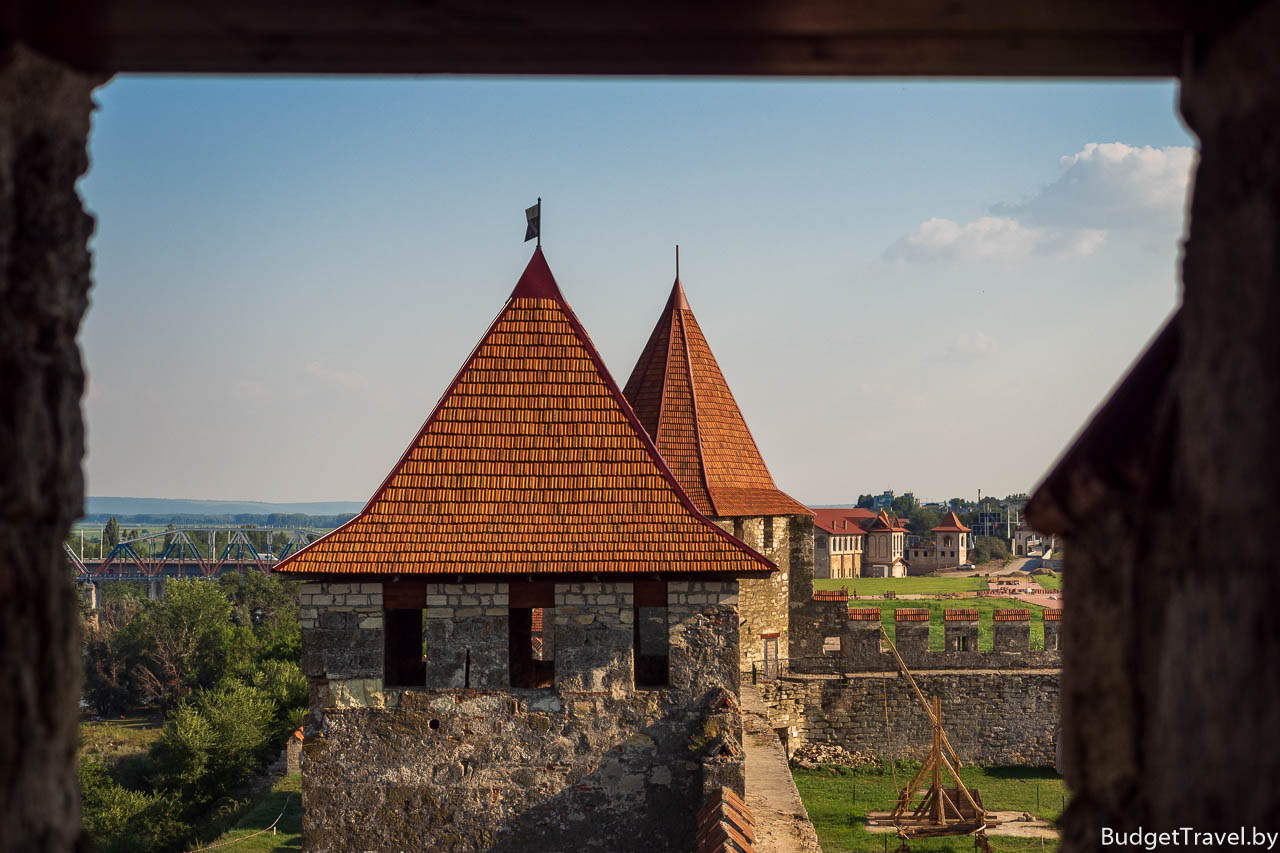 Бендерская крепость - Вид из окна