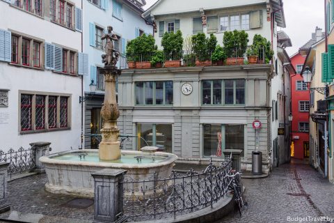 Питьевой фонтан - Цюрихе